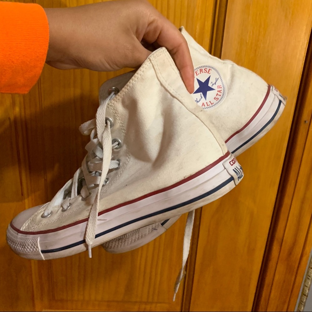 Converse White Classic High Top